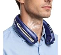 Ventilador Cuello Refrigerante Silencioso ergonómico recargable sin aspas