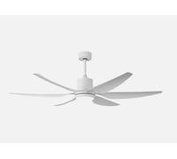 Ventilador dc otto 24w 2950lm blanco 6 aspas blancas reg.x167d 3000-40
