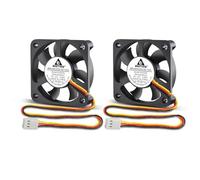 Ventilador de 12 V 50 mm x 10 mm Ventilador de refrigeración 3 pines 5010 DC Ventilador de refrigeración sin escobillas para escape Ventilador de reemplazo