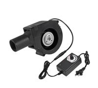 Ventilador De 12 V para Barbacoa con Controlador De Velocidad Variable, Soplador Centrífugo, Ideal para Picnics, Barbacoas, Camping Y Cocina