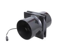 Ventilador de 12V 12 V 12 cm con controlador de velocidad potente soplador de ventilación para tienda de campaña de refuerzo de enfriamiento fuerte