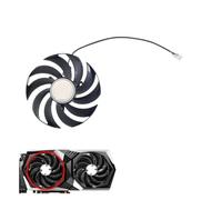 Ventilador De 95 Mm Y 4 Pines For GPU RTX3060 Ti (PLD10010S12HH), Compatible Con MSI Radeon RX 6700 XT Gaming X GeForce RTX 3060 Y Otros Accesorios For Portátiles.(Left Fan)