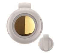Ventilador de abrazadera, ventilador de cintura portátil, potencia de refrigeración de 3 velocidades, diseño de clip giratorio de 360°, para jardinería, viajes, golf, 2.91 x 2.56 x 1.97 pulgadas