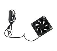 Ventilador de absorción de humo, ventilador de ventilación de aire con soldadura USB, extractor de humos ESD para circulación de aire para baño, cocina, RV (solo ventilador)