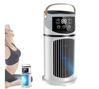 Ventilador De Acondicionadores De Aire Portátiles | Soplador de Aire Evaporativo - Ventilador Silencioso Personal de Escritorio para Unidad de CA, para Habitación, Oficina, Camping y Tienda