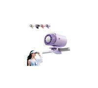 Ventilador de aire acondicionado con clip para coche con pantalla LED, rotación de 360°, 199 velocidades ajustables, semienfriamiento de 16 ℃, ventiladores de refrigeración personales portátiles