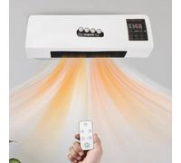 Ventilador De Aire Acondicionado De Pared - Aire Acondicionado Portátil Con Diseño Partido - Unidad Ventilador Sin Conductos Para Habitación Sala Garaje Dormitorio