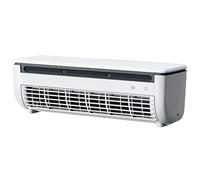 Ventilador de Aire Acondicionado inalámbrico portátil montado en la Pared, Montaje en Pared sin Taladro y Uso Dual de Escritorio, Enfriador de Punto inalámbrico Recargable USB-C de 6000 mAh, 3