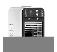 Ventilador De Aire Acondicionado Para El Dormitorio | De Enfriamiento Del Humidificador Portátil | Máquina De Flujo De Aire Personal De Evaporación Tranquila Para Acampar RV CAR SALUND Mesa De
