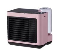 Ventilador de Aire Acondicionado portátil Mini acondicionador Purificador de aniones Humidificador Escritorio de Oficina en casa Enfriador de enfriamiento USB Confort Enfriamiento silencioso(A)