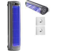Ventilador de aire acondicionado portátil, mini torre de enfriamiento de 3 velocidades, sin instalación, carga USB, ideal para habitación, oficina, automóvil, camping - Enfriador de aire de escritorio
