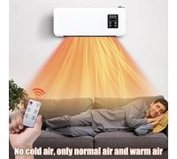 Ventilador De Aire Acondicionado Split - Aire Acondicionado Portátil Frío Calor | Split Portátil Para Calor Y Frío Sin Ventana Para Interior Hogar Baño Garaje