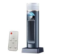 Ventilador De Aire Acondicionado: Tanque De Agua De 230 Ml, Enfriador De Espacio Personal Portátil, Ventilador De Pulverización De Torre Sin Aspas, Dispositivo De Nebulización Humidificadora |