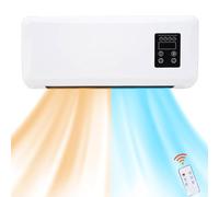 Ventilador de Aire Acondicionado, Unidad de Aire Acondicionado de Pared, Inverter Calefactor Montaje En Pared Sin Necesidad De Ventana Para Dormitorio Exterior Todas Las Estaciones