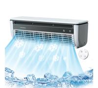 Ventilador de Aire Acondicionado, Ventilador Refrescante Climatizador, Dispositivo Con Función Enfriadora Y Cargador Inalámbrico Para Hogar Viaje