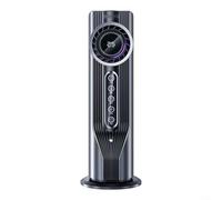 Ventilador de aire de escritorio 3 en 1, humidificador portátil con funcionamiento ultra silencioso, ahorro de energía de 35 dB para el hogar, oficina, dormitorio (negro)