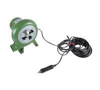 Ventilador de aire de velocidad variable de 30 W/40 W/60 W/80 W para barbacoa de 12 V, ahumador eléctrico de 5500 RPM para picnics, camping, ventilador al aire libre