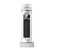 Ventilador de aire frío - Enfriador de espacio con ventilador ďe refrigeración por aire, humidificador silencioso sin aspas, temporizador y control remoto incluidos, dispositivos frescos portátiles, |