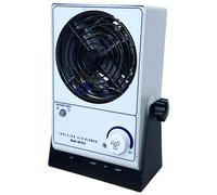 Ventilador de aire ionizante, ventilador de escritorio antiestático para la industria electrónica, área de flujo de aire de 40 x 60 cm, volumen de aire de 45-110 CFM, ideal para optoelectrónica LED