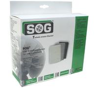 Ventilador de alto rendimiento sog tipo 320s variante de puerta gris claro