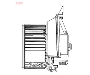 Ventilador de aspiración, aire habitáculo DENSO DEA09203