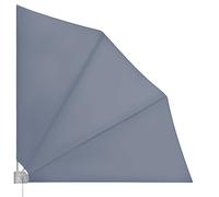 Ventilador de balcón Juego de 2 Antracita 140x140cm plegable