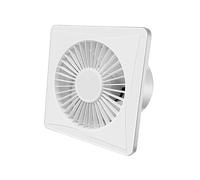 Ventilador de baño, 250 x 250 mm, diámetro 180 mm, profundidad 120 mm, 22 W 230 V 50 Hz, 245 m³/h 35 dB
