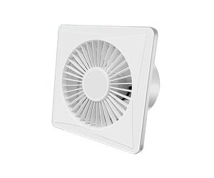 Ventilador de baño, 250 x 250 mm, diámetro 180 mm, profundidad 120 mm, 22 W 230 V 50 Hz, 245 m³/h 35 dB