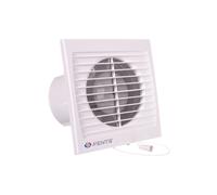 Ventilador de baño fi 100 230V 14W Ventiladores axiales 100SV