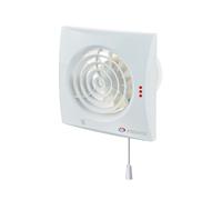 Ventilador De Baño Silencioso Con Temporizador Y Cuerda De Tirar 125 MM