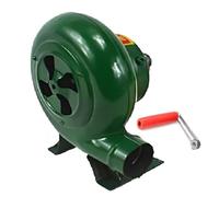 Ventilador de barbacoa, manivela manual, encendedor de carbón para parrilla, ideal para acampar y actividades al aire libre (300 W)