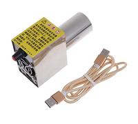 Ventilador de barbacoa portátil ligero de 5 V, cable USB para cocinar al aire libre, barbacoa al aire libre, camping, cocina