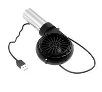 Ventilador de barbacoa USB 5V 2A Soplador ligero 2650 rpm velocidad ajustable para cocinar al aire libre y gestión de camping