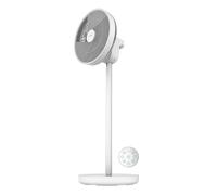 Cecotec Ventilador de Batería EnergySilence 2600 Sunflower Portable. 3 en 1, 22 W, Motor BLDC, Diámetro 13”, Batería de 2600 mAh, Pantalla LED, Control Remoto, Control Táctil y Oscilación