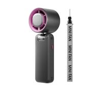 Ventilador de bolsillo personal, ventilador de mano plegable - Ventilador de escritorio ajustable de 3 velocidades,Suministros de viaje al aire libre, dispositivo de tráfico aéreo portátil para