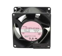 Ventilador de CA 8038 80 mm 3115PS-22T-B30 x 38 230 V refrigeración industrial doble bola 9/7 W