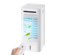 Ventilador de CA portátil, cristal de hielo, enfriador y humidificador Evap, táctil, 3 velocidades