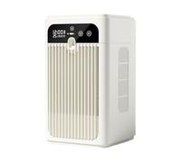 Ventilador de CA recargable, acondicionador portátil de escritorio de enfriamiento silencioso de velocidad, paquete de verano de 9.2 x 5.2 x 5.5 pulgadas, suministro de habitación, función de fácil