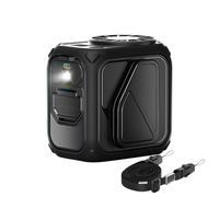 Ventilador de cadera portátil con clip, ventilador de cuello, ventilador de cadera recargable, enfriador de cuello portátil con clip para cinturón, funcionamiento duradero con función de linterna para
