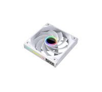 Ventilador de Caja con Empalme Inalámbrico y Pantalla Digital de 12 cm, Silencioso, para CPU, Placa Base, ARGB, Sincronización de Luz, 4 Pines, PWM,