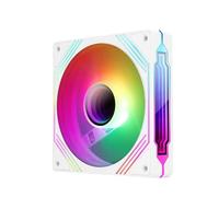Ventilador de caja de CPU ARGB de 140 mm con flujo de aire inverso para PC personalizadas, PWM500, 1500 RPM