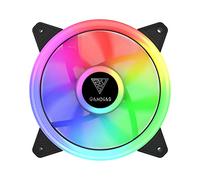Ventilador de caja Gamdias Aeolus M2-1201 aRGB 12cm (Negro)