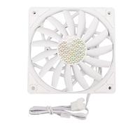 Ventilador de Caja PWM, Rodamiento de Presión Dinámica MFDB de 120 Mm, Ventilador de Refrigeración de 500 a 1800 RPM, 52,9 CFM, Compatible con Chasis, bajo Nivel de Ruido, Larga