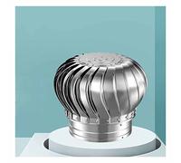 Ventilador de campana de chimenea, diseño anticorrientes de aire, tapa giratoria para ventilación de techo, ventilador de turbina multiusos