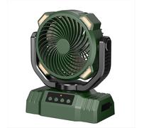 Ventilador de camping de doble propósito colgante y de pie C