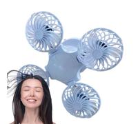 Ventilador De Camping Solar, ventilador farol pequeño plegable portátilLuz Ventilador De Techo Con Energía Solar - Luz De Techo Ultra Silenciosa Y Accesorios Compactos Para Tormentas, Tiendas Y Balcón