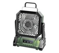 Ventilador de Camping | Ventilador de Camping Personal Compacto - Con Función Linterna 5400mAh 4 modos de flujo de aire ajustable para viajes interiores al aire libre