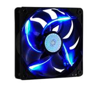 Ventilador de chasis COOLER MASTER 120 de 120 mm con PWM, silencioso y de bajo volumen (luz azul).