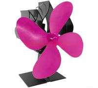 Ventilador de chimenea, ventilador de estufa alimentado por calor de 18,5 | Aleación de aluminio del control automático silencioso de la circulación de aire termoeléctrica para la calefacción interior
