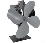 Ventilador de chimenea, ventilador de estufa alimentado por calor de 18,5 | Aleación de aluminio del control automático silencioso de la circulación de aire termoeléctrica para la calefacción interior